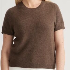 Quince Mongolian Cashmere Crewneck Sweater  Classic Knit Quiet Luxury Soft Plush